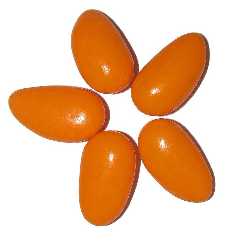 Dragées amande avola orange 1kg - Maison Girard
