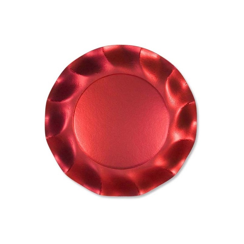 Assiette creuse Copolyester Transparente rouge - Plastorex | Achetez sur  Everykid.com